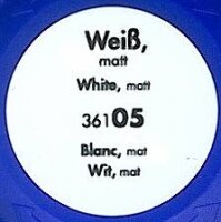 Weiß, matt, RAL 9001