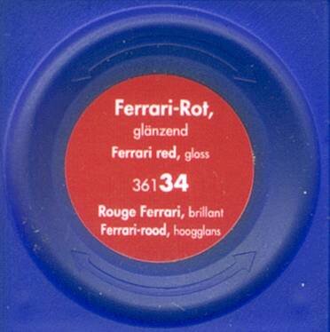 Ferrari-Rot, glänzend