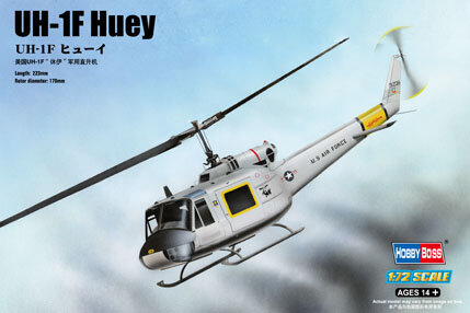 UH-1F Huey 1:72 Hobby Boss 87230