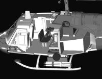 UH-1F Huey 1:72 Hobby Boss 87230