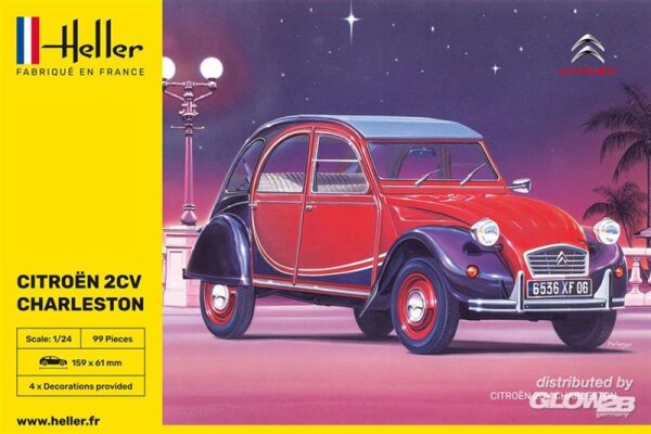 Citroen 2 CV Charleston 1:24
