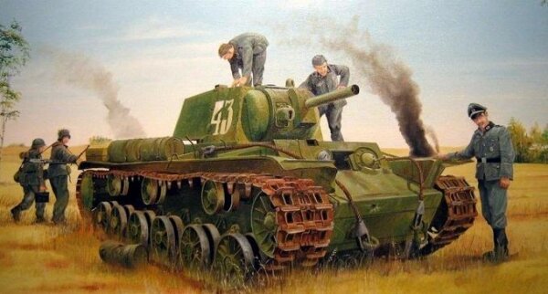 Soviet KV-8 Heavy Tank