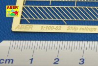 1/100 Ships Railing – vertikal bars