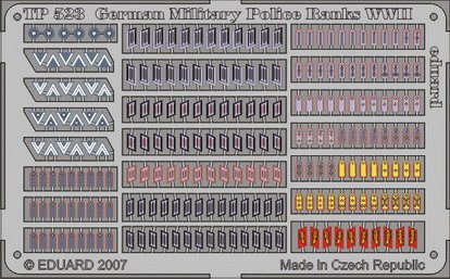 German Military Police Ranks WWII