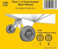 Piper L-4 Grasshopper Main Wheels