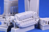 1/72 Bf-109E-3/Bf-109E-4/Bf-109E-7 Engine Set