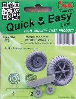 1/72 Messerschmitt Bf-109E Wheels