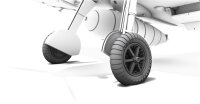 1/72 Messerschmitt Bf-109E Wheels