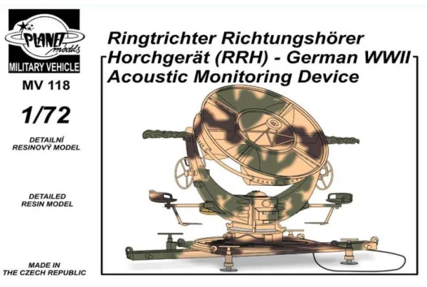 1/72 Ringtrichter Richtungshörer Horchgerät...