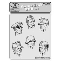 German Heads WWII no.2