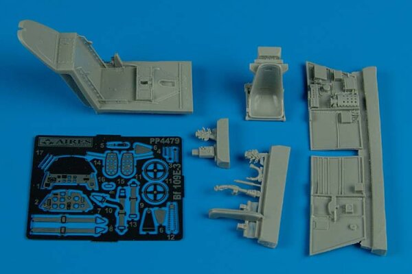 Bf-109E-3 Cockpit Set (Academy)