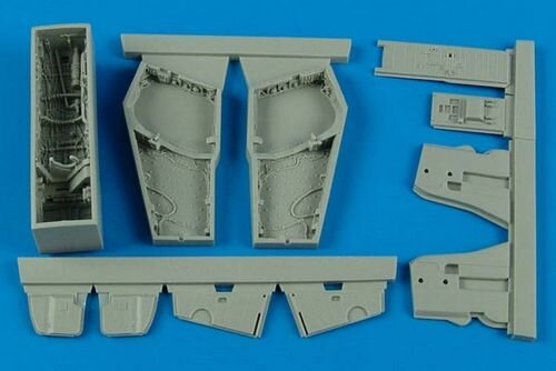 McDonnell F-4B/N Phantom II wheel bays