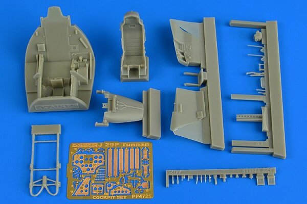 SAAB J-29F Tunnan cockpit set