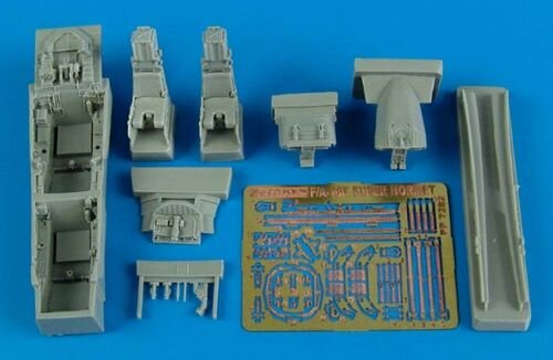 Boeing F/A-18E / F/A-18F Super Hornet cockpit set