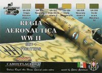 Regia Aeronautica WWII Set 1 Fighters" (6x 22 ml)"