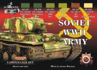 Soviet WWII Army (6 x 22 ml)