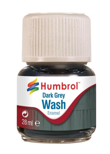 Enamel Wash Dark Grey 28ml