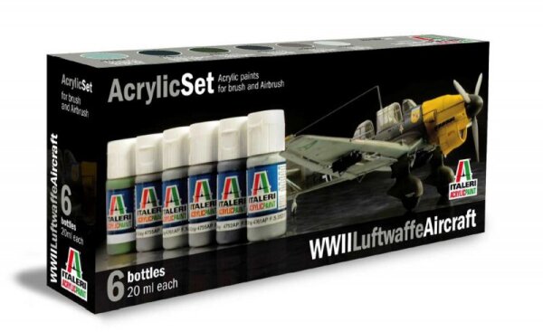 WWII Luftwaffe Aircraft AcrylicSet