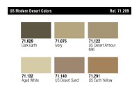 US Modern Desert Colors - Farbset