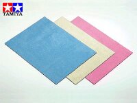 TAMIYA Poliertuch-Set (3) rosa/blau/weiss