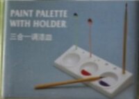 Paint Palette with Holder