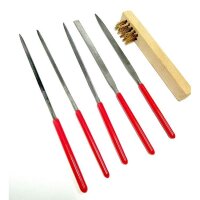 Assorted needle files set (Middle-Toothed) 3x140mm