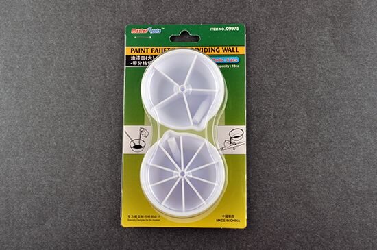 Paint Pallet (L) with Partition Wall