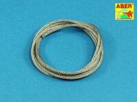 Abschlepp-Seile (gedreht) 2,5 mm, Länge 1,25 m