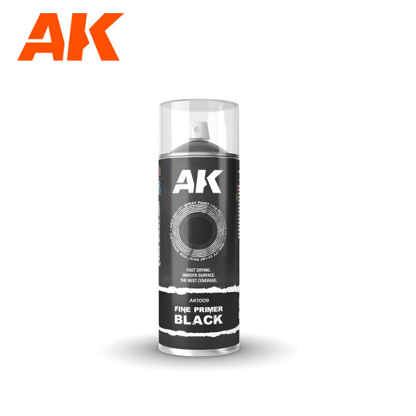 Fine Primer Black Spray 400ml