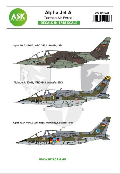 1/48 Alpha Jet A German Air Force - Bundeswehr