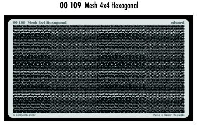 Gitter/Mesh 4x4 Hexagonal