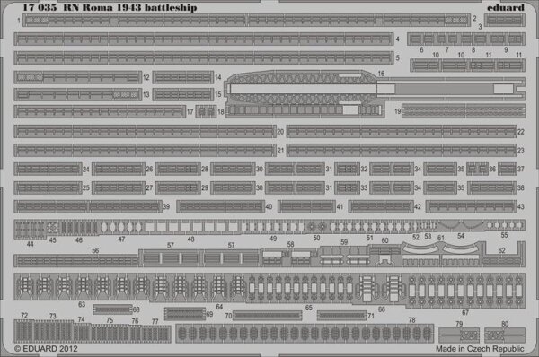 RN Roma 1943 Battleship