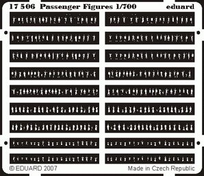 Schiffpassagiere (fotogeätzt)