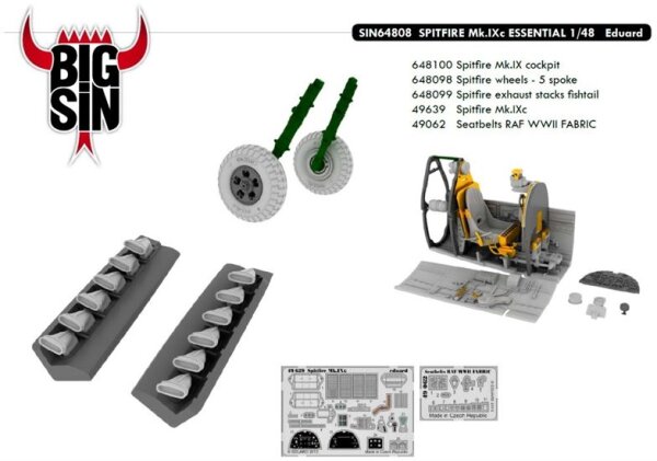 Spitfire Mk. IXc Essential (Eduard)