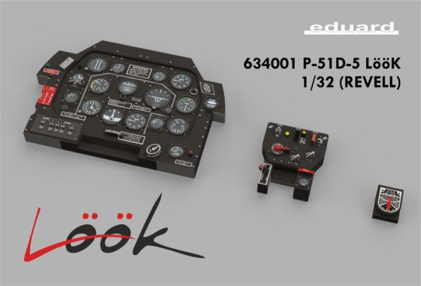 1/32 North-American P-51D-5 Mustang LööK Set