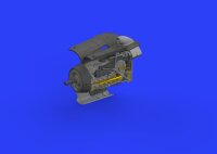 1/48 Messerschmitt Bf-109G-10 engine