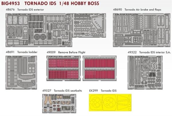 1/48 Tornado IDS BIGED-Set for Hobbyboss