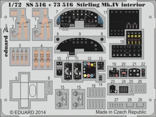 Short Stirling Mk.IV interior (self adhesive)