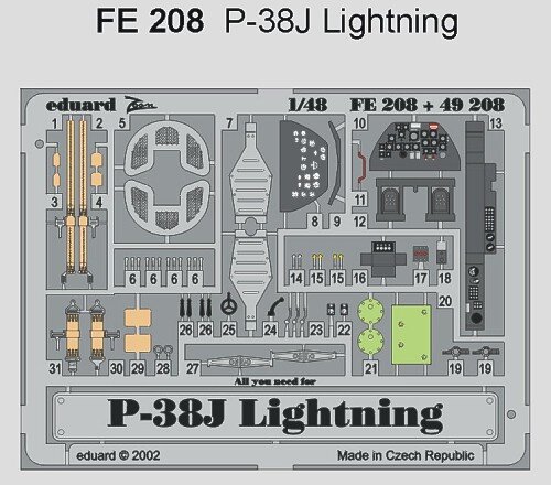 P-38J Lightning (Hasegawa)