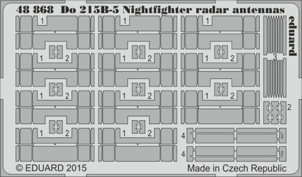 Dornier Do-215B-5 Nightfighter radar antennas(ICM)