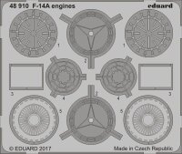 1/48 Grumman F-14A Tomcat engines (Tamiya)