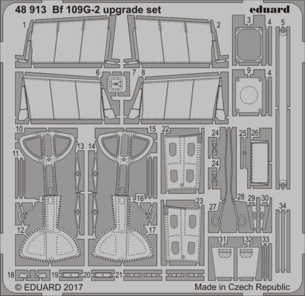 Messerschmit Bf-109G-2 Upgrade set