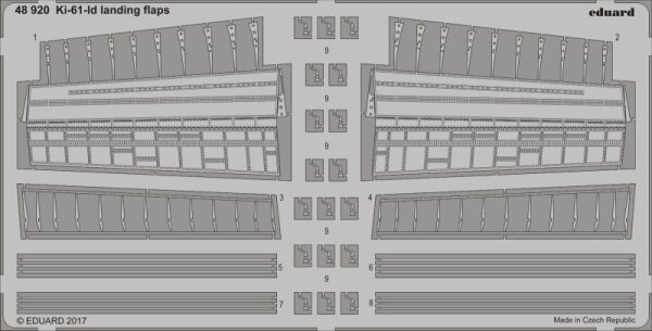 1/48 Kawasaki Ki-61-Id Hien landing flaps (Tamiya)