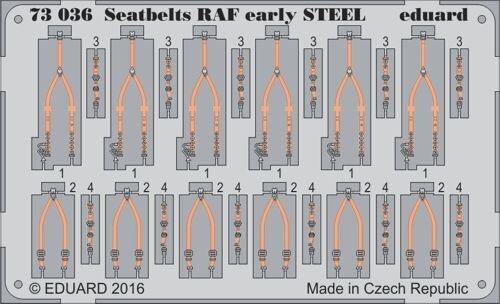 Seatbelts RAF early STEEL