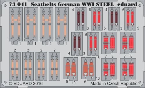 Seatbelts German WWI STEEL