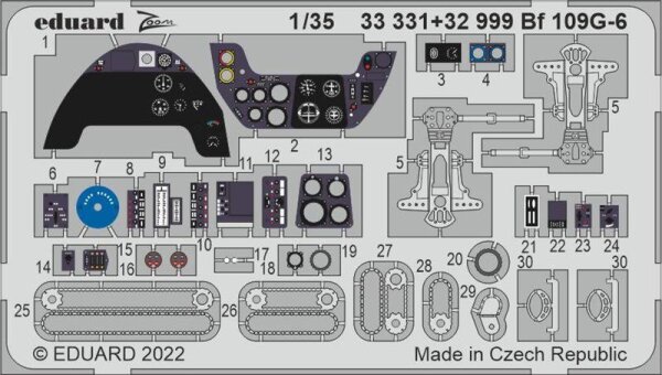 Messerschmitt Bf-109G-6 Interior (Border)