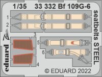 1/35 Messerschmitt Bf-109G-6 seatbelts STEEL (Border)