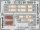1/35 Messerschmitt Bf-109G-6 seatbelts STEEL (Border)