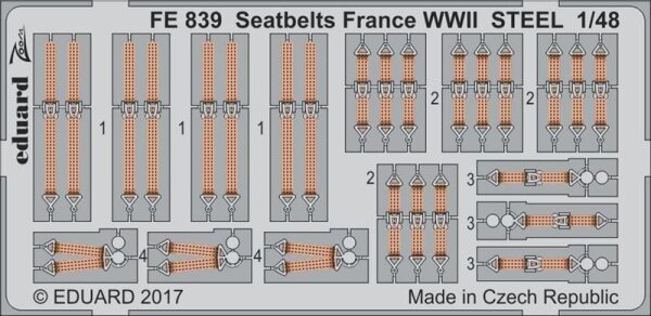 Seatbelts France WWII STEEL