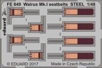 1/48 Supermarine Walrus Mk.I Seatbelts